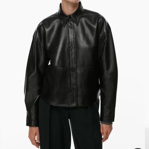 Aritzia Pelli Hip Shirt Jacket